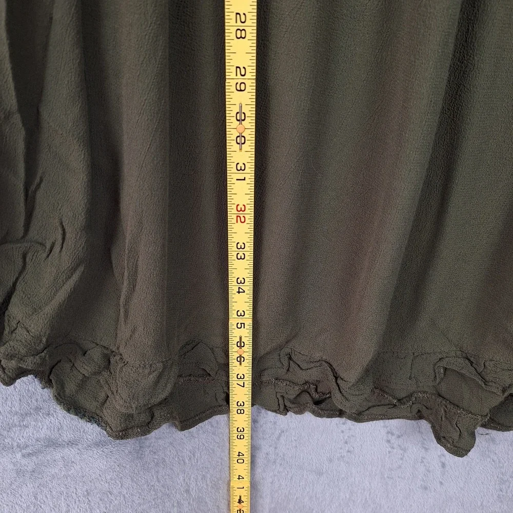 Womens Skirt Small Boho Tiered Goblincore Maxi Forest Fairy Ren Fair Festival